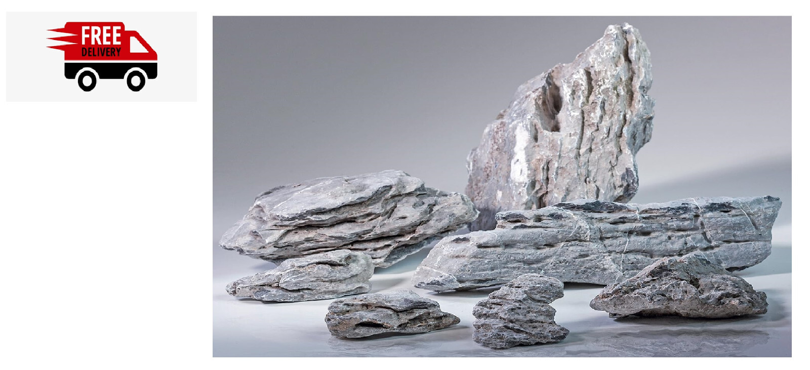 Pisces 15lb Seiryu Rock for Aquascaping, Aquariums, Terrariums