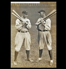 1913 Ty Cobb Shoeless Joe Jackson PHOTO Detroit Tigers Cleveland Naps, Black Sox