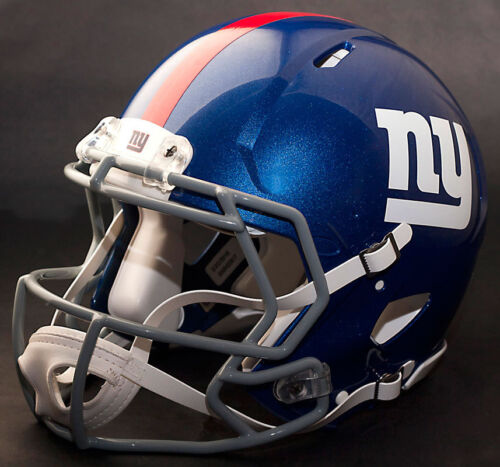 NEW YORK GIANTS NFL Riddell Speed CU-S2BD-SW Football Helmet Facemask/Faceguard - Picture 4 of 4