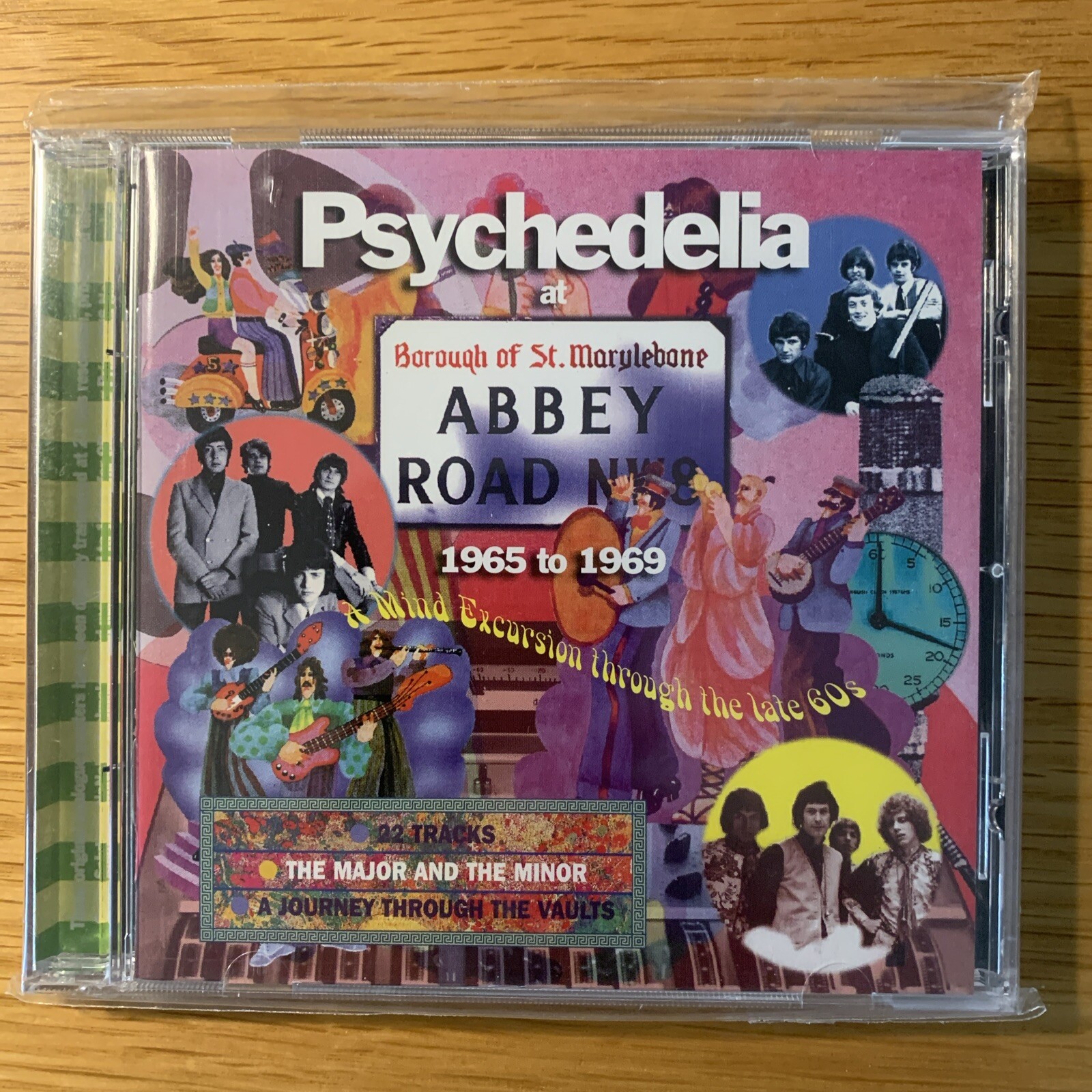 Psychedelia at Abbey Road: 1965-1969 by Various Artists (CD, 1998)