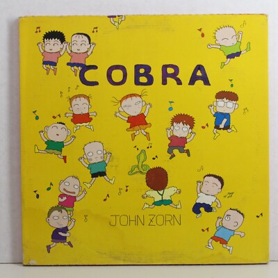 Cobra 2 LP Vinyl John Zorn Jazz 1987 Hat Hut Records Switzerland