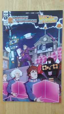 IDW Transformers Back To The Future # 1 Oct 2020 Cover B Unread VF