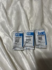 New Lot Of 3 Nos Genuine Hp Black  Color Ink Cartridges