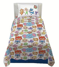 Cocomelon Animal Friends Kids Microfiber Sheet Set-AB0DK6QGJYG5
