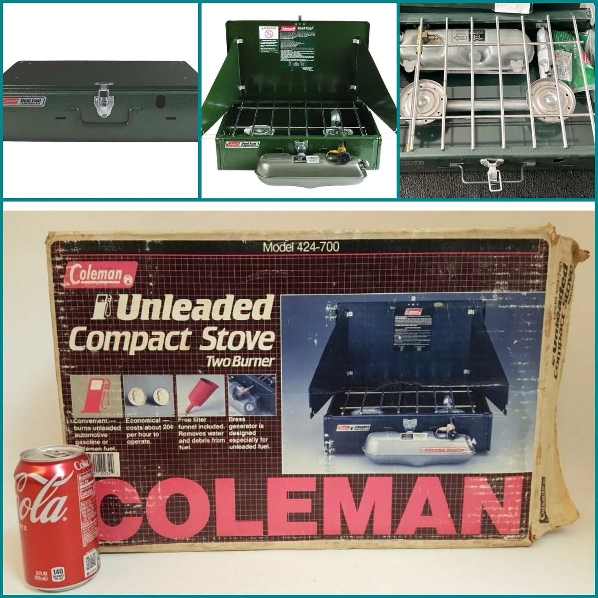 バーベキュー・調理用品 Coleman Dual Fuel Camp Stove 424-700