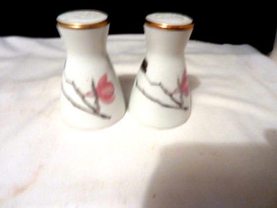 SÜSSE VINTAGE ROSENTHAL PORZELLAN SALZ UND PFEFFERSTREUER, QUITTE R LOEWY
