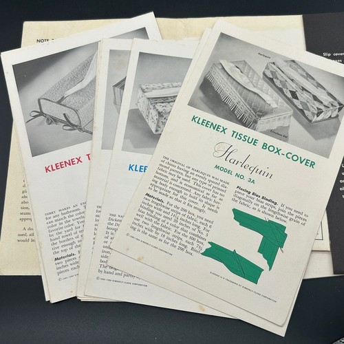 Vintage Sewing Manuals Ephemera Set of 4 Curtains Alterations Darts Tissue Box - Bild 8 von 14