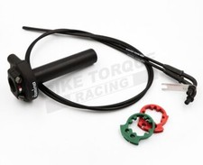 Domino Black XM2 Quick Action Throttle with Cables for Yamaha YZF R6 2008-2016