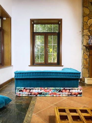 Mah Jong Modular Daybed Sofa Couch Custom Designer French Sectional: Long Corner - Picture 14 of 15
