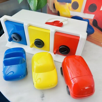 1989 Little Tikes Lock Up Garage Complete w/Original Box Vintage