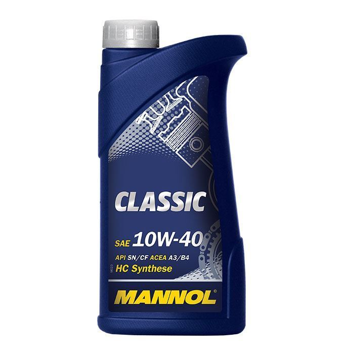 Huile voiture 10W40 MANNOL Classic formule haut de gamme bidon de 1L