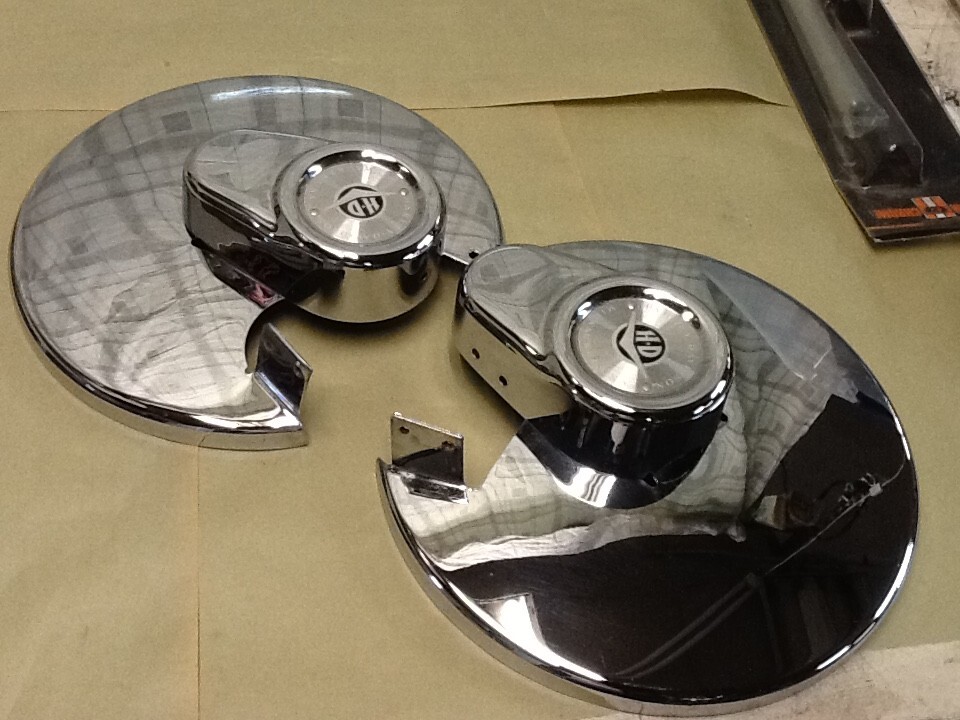 R an L Harley Road King Electra Touring Classic Front Disc Chrome Rotor