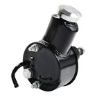 Black Power Steering Pump For Small Big Block Chevy SBC BBC 305 350 454 Saginaw