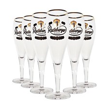 6x Radeberger Bierglas Tulpe Glas 0,25l Pils Bier Pokal Gläser Biergläser sahm