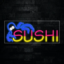 Sushi LED Neon Sign 30"L x 12"H #30907