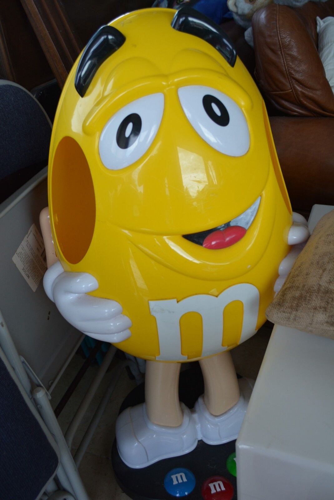 M&M's World Characters Yellow Multi-Use Silicone Mold New with Tags 