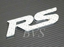 RS REAR TRUNK EMBLEM For Toyota Prius Corolla Vios Yaris Belta Vitz STICKER