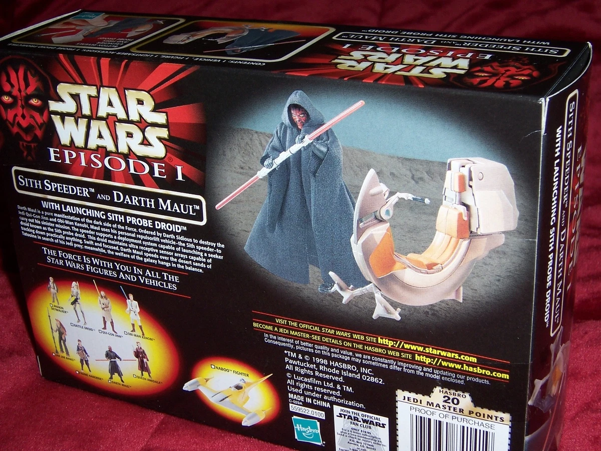 Star wars episode 1 sith speeder and on sale darth maul