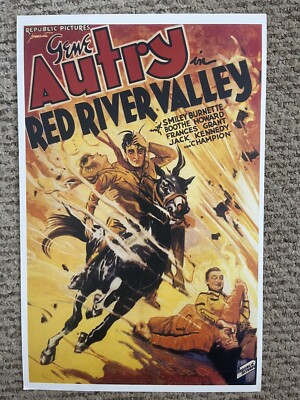 Autry Red River Valley  Poster 11 x 17 (149)