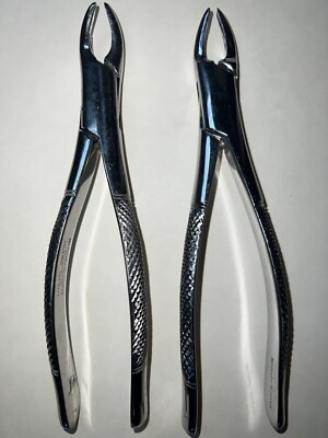 Dental, Oral Surgery, Size 150SG, Extraction Forcep, HSI, PREOWNED X 2