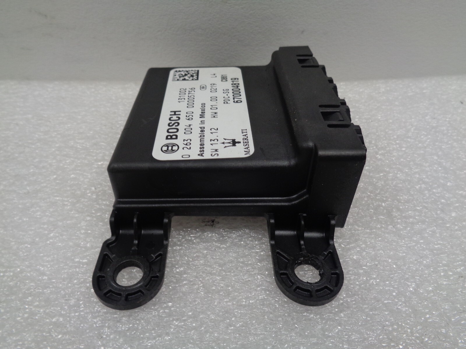 14-17 Maserati Ghibli Park Parking Assist Control Module 670004819 OEM AK230942