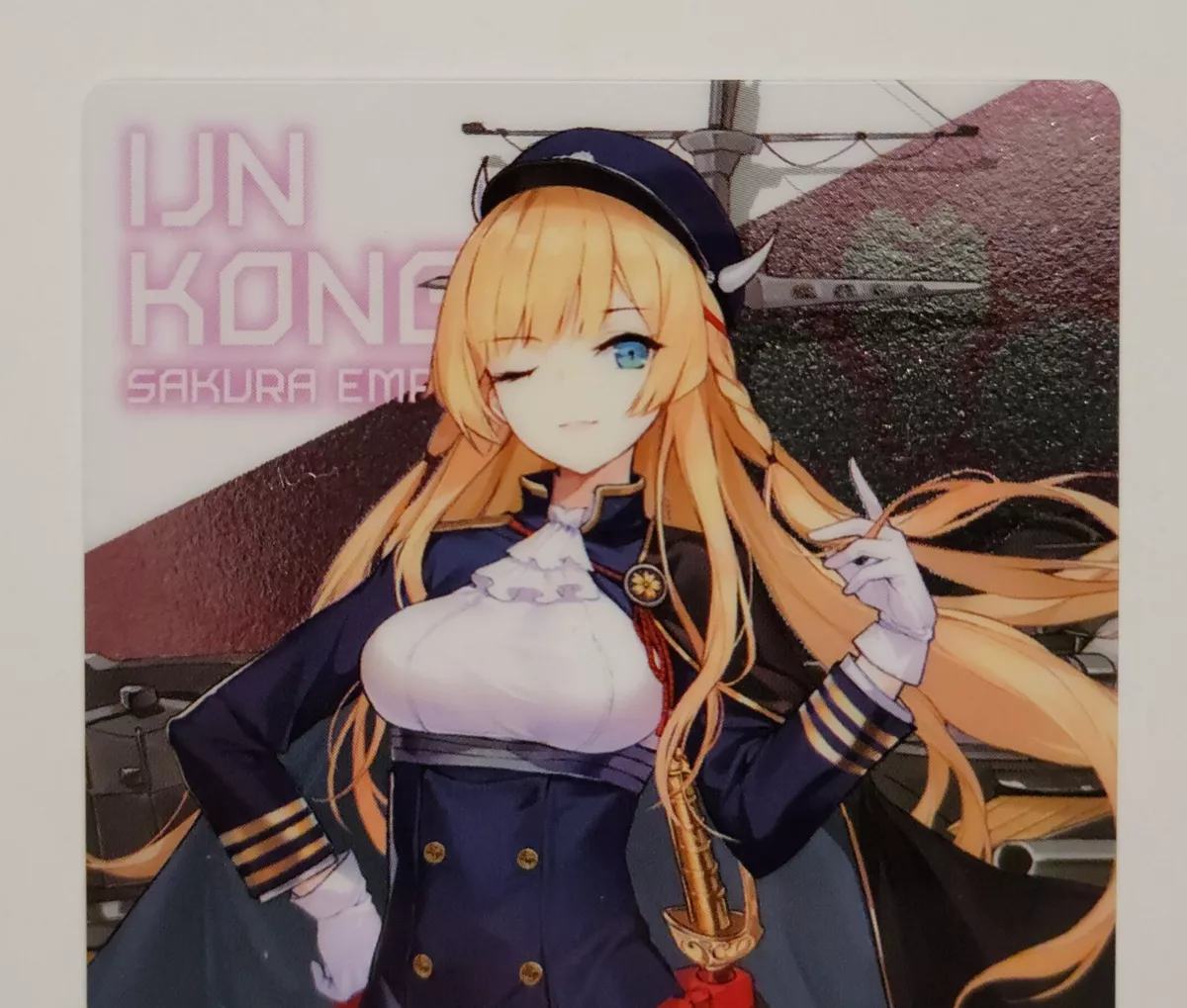 Azur Lane HMS SUSSEX Wafer Card R 17 Bandai 2017 Japan Game Anime