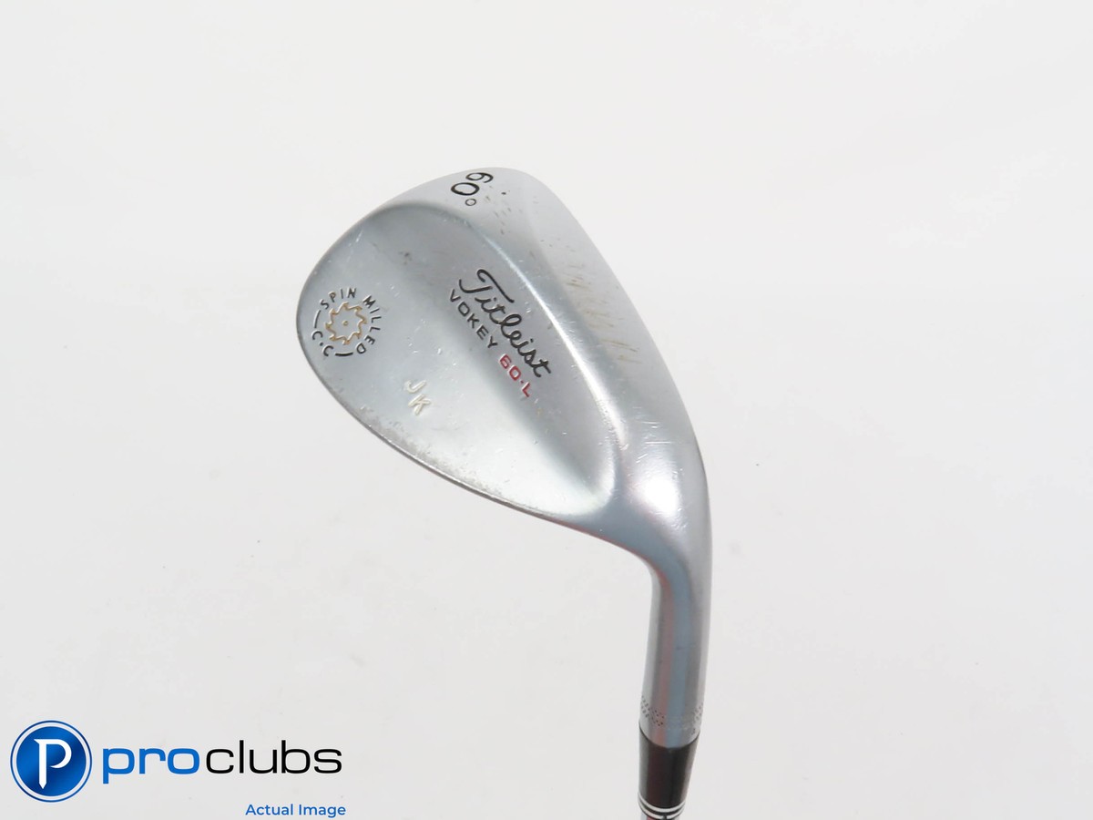 Tour Issue Titleist Vokey Spin Milled C.C 60* WEDGE L-Grind 