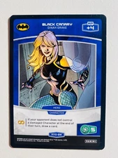 2018 DC PANINI METAK #R110 BLACK CANARY NM-MT CARD