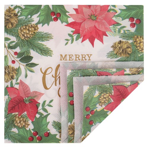 20-100x Servilletas De Papel Reciclables Para Navidad Fiesta Festiva Xmas 2025 - Imagen 24 de 71