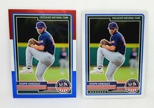 💥 Joseph Gonzalez 2023 Panini Prizm USA Baseball Stars & Stripes Red White Blue