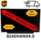 B140HAN04.0 HW1A LCD screen 14,0″ 1920×1080 Full-HD Mat IPS eDP onboard control