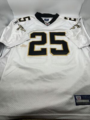 Reggie Bush #25 New Orleans Saints Reebok On Field Stitched Jersey