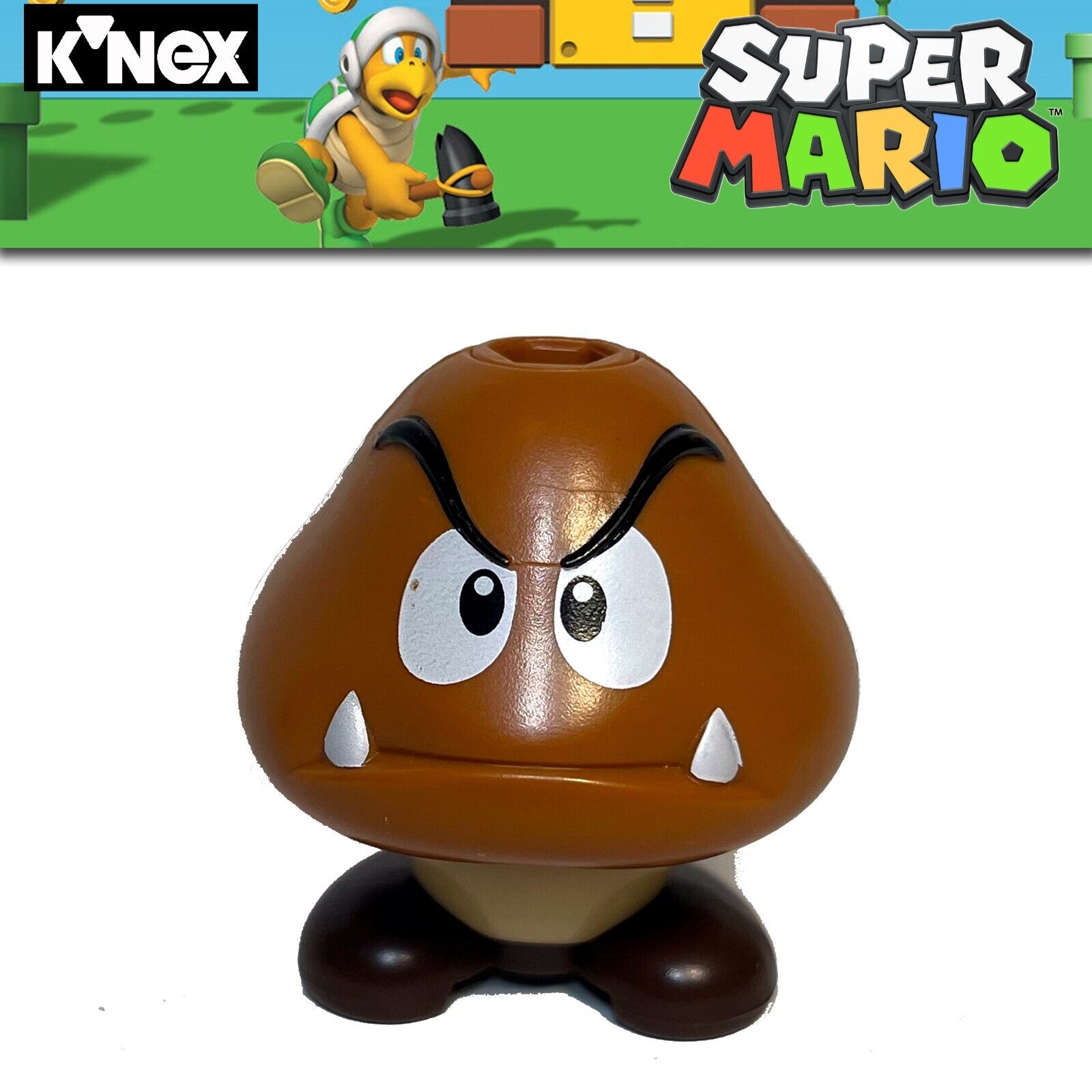 K'Nex Super Mario Goomba 2013 Lego 3D Land Mushroom enemy B2