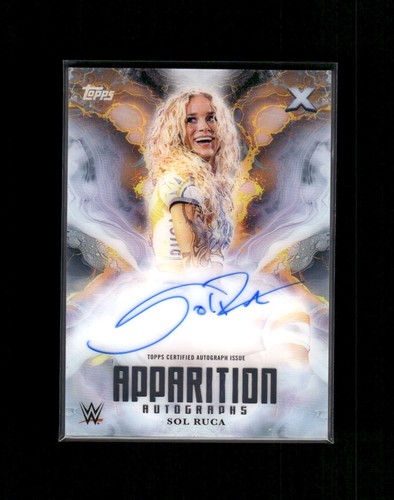 2025 Topps Exalted WWE Sol Ruca #APA-SOL Apparition Autographs
