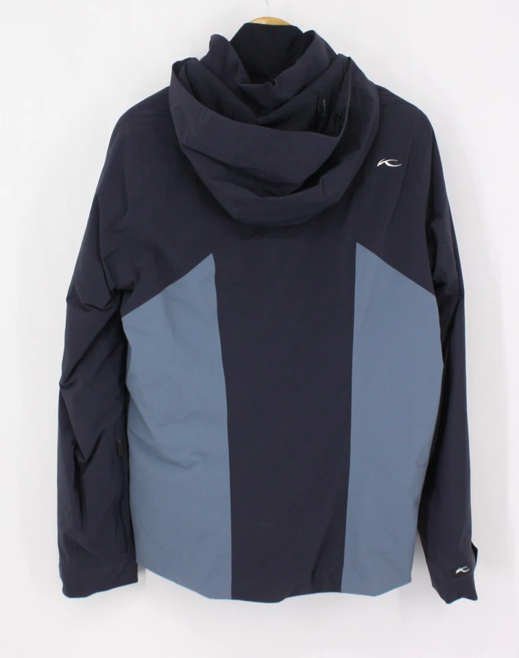 KJUS LASSE 2-IN-1 INTERACTIVE SKI JACKET MENS SPACE / STEEL BLUE RRP £1399 AD - Image 2 of 4