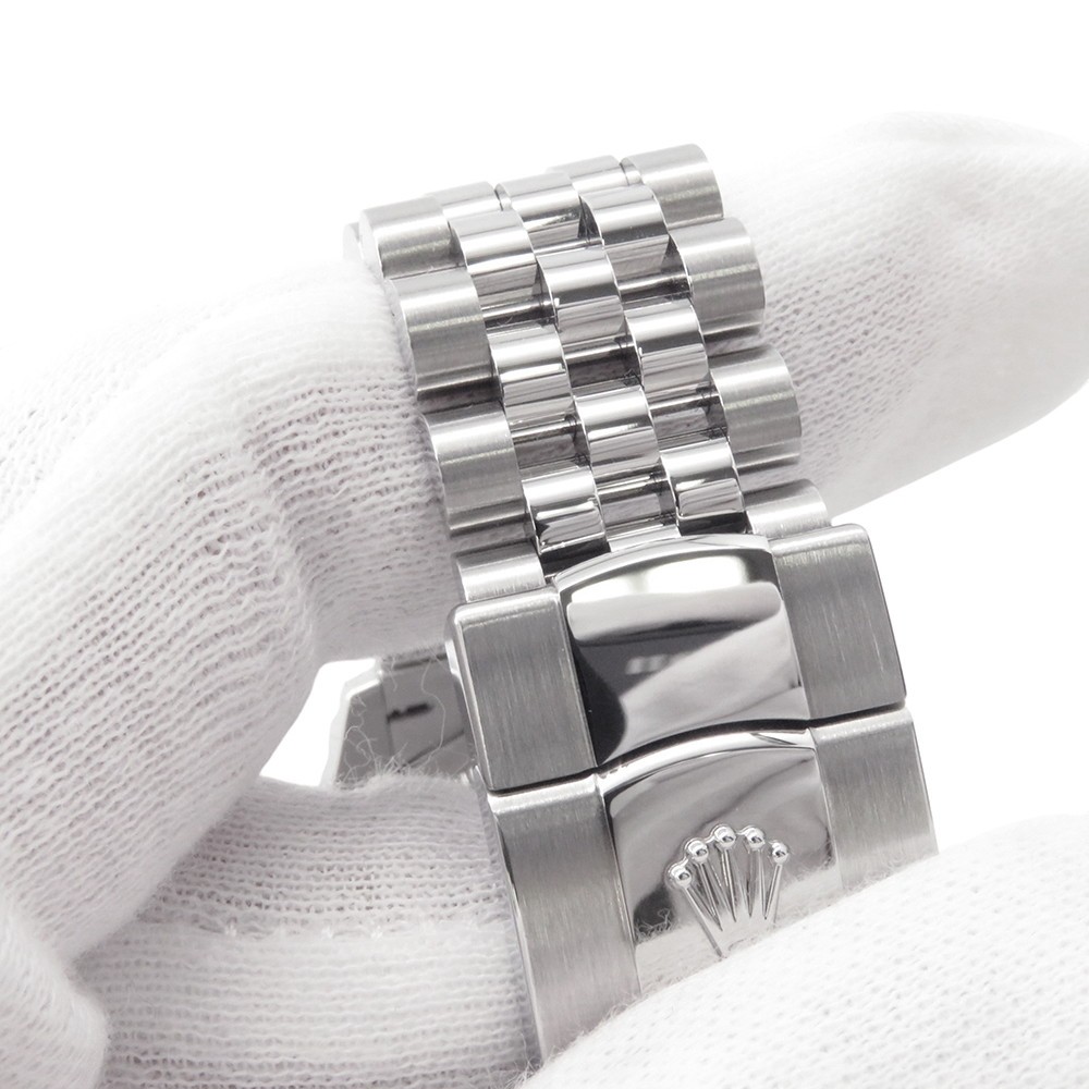 ROLEX Datejust 36mm Stainless Steel 18K White Gold Mint Green Dial 126234 image 6