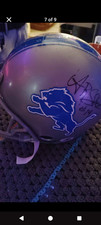 Amon-Ra St. Brown Signed Detroit Lions Mini Helmet With COA
