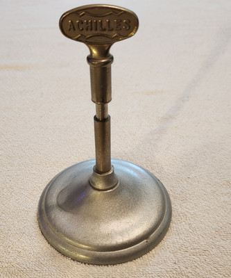 ACHILLES OFFICE DESK ACCESSORY (MAY BE AN INCOMPLETE RUBBER STAMP HOLDER)
