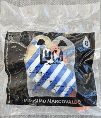 Mcdonalds Disney/Pixar - Luca - Massimo Marcovaldo - Happy Meal Toy 2021