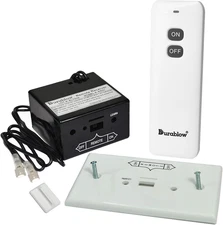 Durablow TR1001 On/Off Gas Fireplace Remote Control Kit for Millivolt Valve