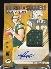 2024 Panini Rookies & Stars #DFS-MPT Michael Pratt Dress for Success #/99
