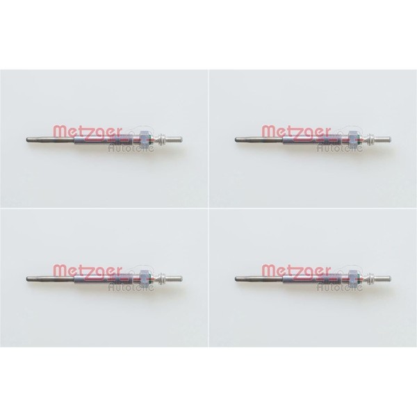 4X Metzger GlÜHkerzen H1 369 Passend FüR 4-ZYLINDER CitroËN-image