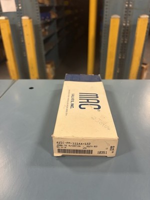NEW MAC Valves Inc. 811C-PM-111AA-152 Solenoid Valve