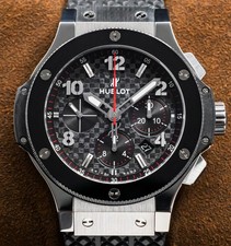Hublot Big Bang 44 Ceramic Steel $16K MSRP Carbon Fiber Automatic 301.SB.131.RX 5
