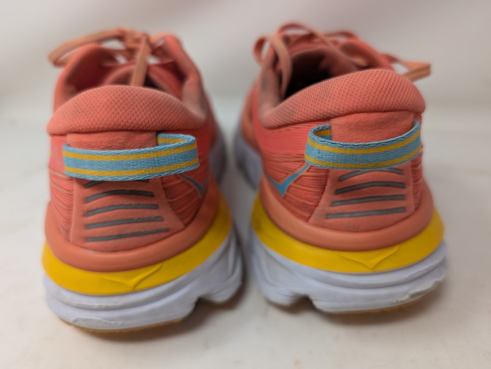 Hoka Bondi 7 Orange Running Shoes Breathable Sneakers 1110519CCSD Women's Size 8 thumbnail 3
