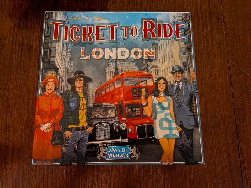 Ticket to Ride London Board Game by Days of Wonder Complete VGC Free UK P&P