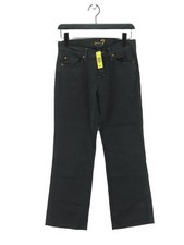 Seven 7 Women's Jeans S Black 100% Other Straight