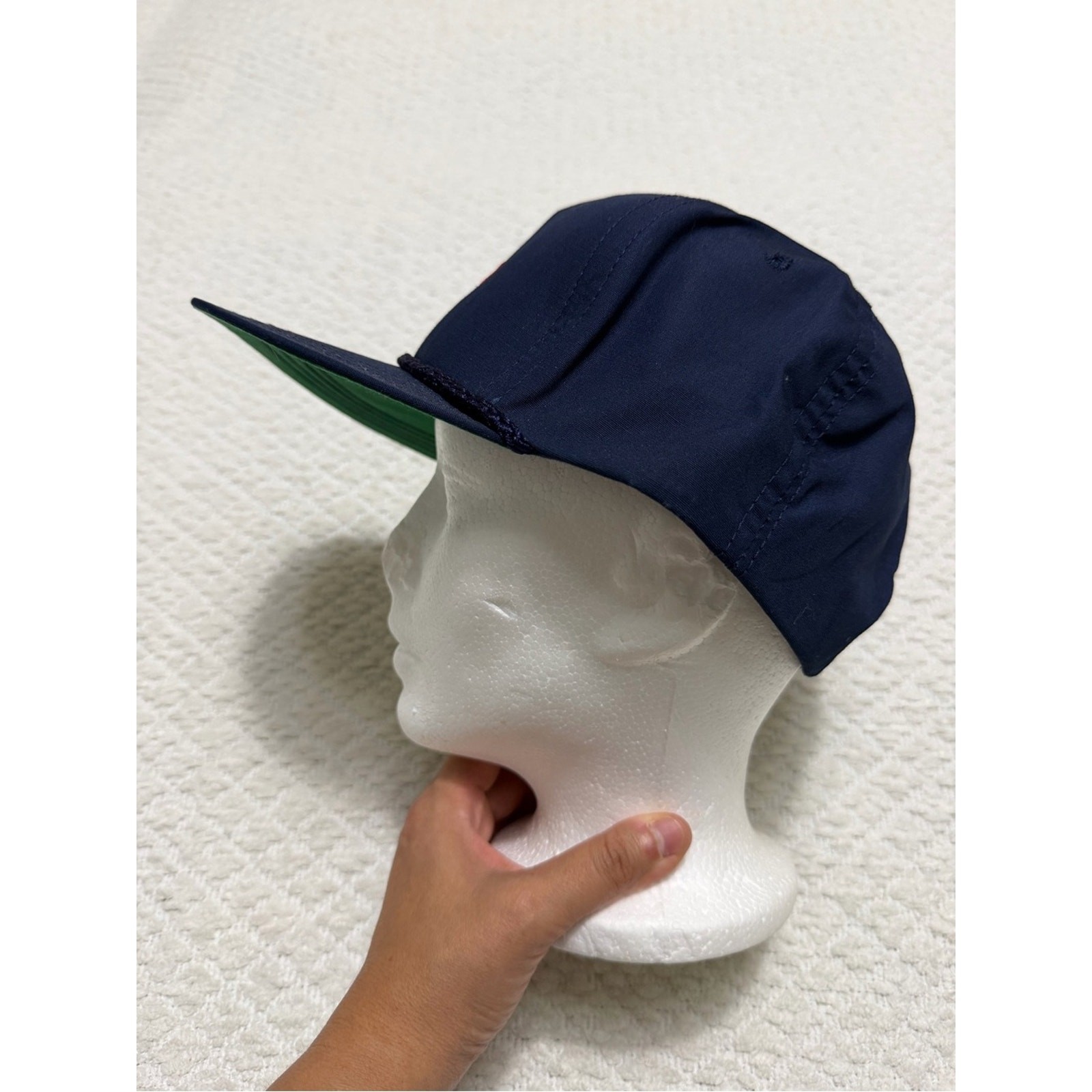 Vintage Pro Star Embroidered Blue Trucker Hat Sahara Brand image 5