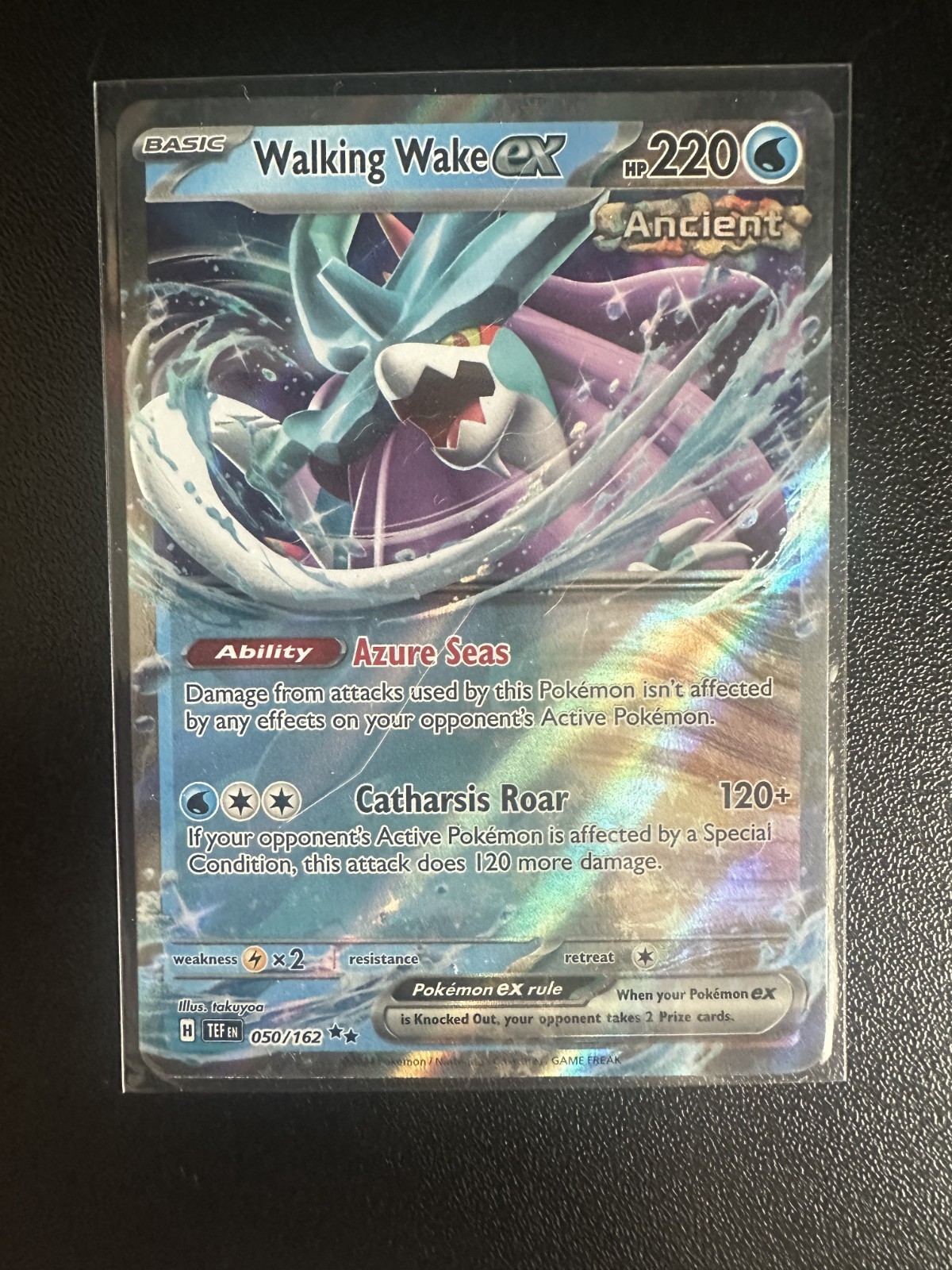 Walking Wake ex 050/162 SV05: Temporal Forces Holo