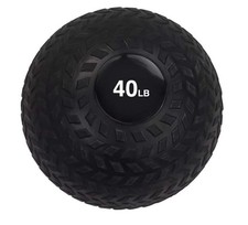 Body Sport 40-Pound Slam Ball with Tread Surface, Versatile, Workout Training